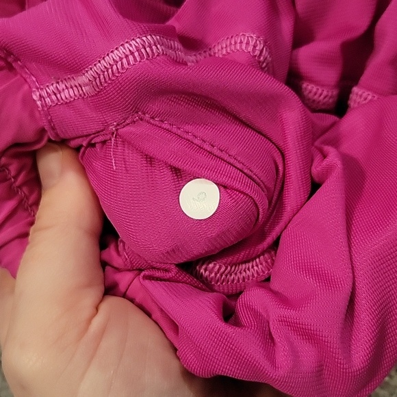 Lululemon Pink Shorts With Pockets - Picture 4 of 5
